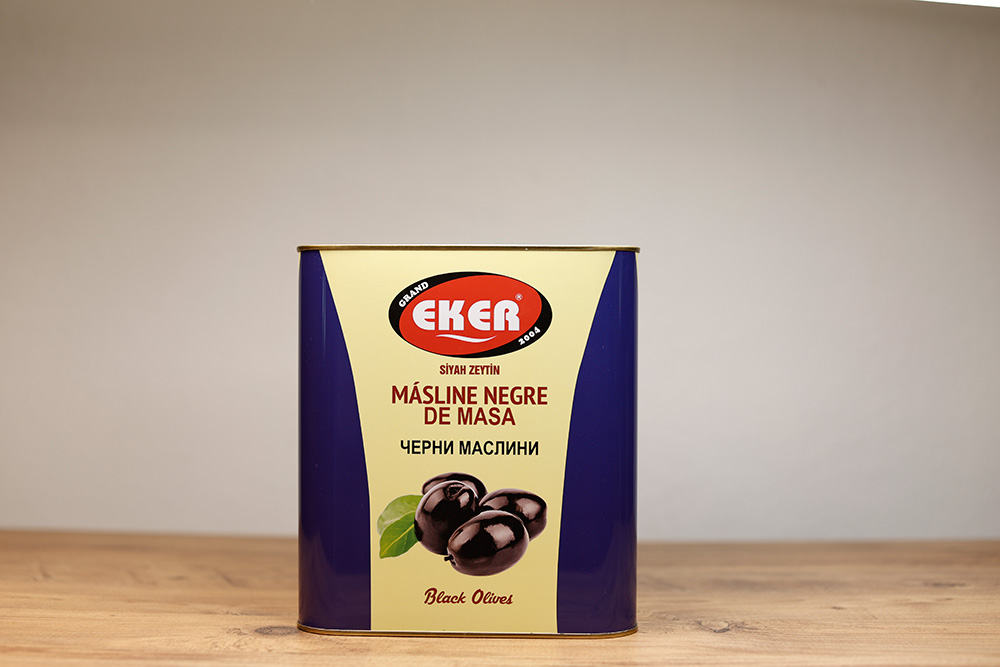 5 Kg Black Olive Tin