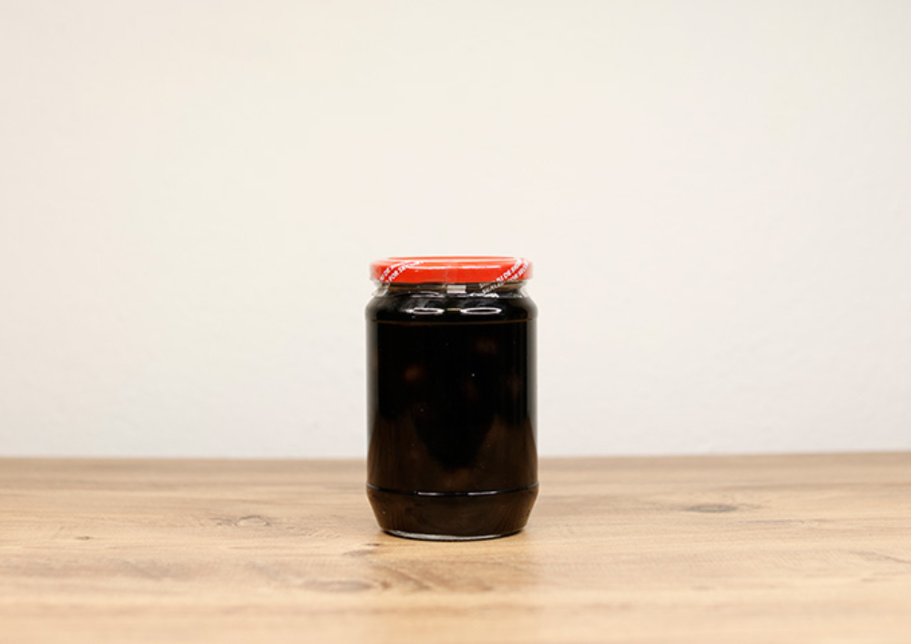 Black Olive 370 GR Glass Jar