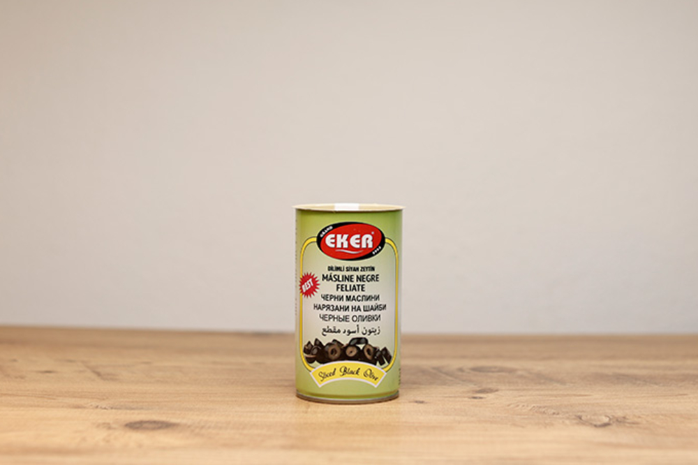 Black Sliced Olives 140 GR